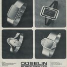 Gubelin Watch Company Vintage 1976 Swiss Ad Suisse Advert Horlogerie Horology