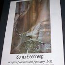 Sonja Eisenberg Vintage 1971 NY Art Exhibition Ad Advert Bodley Gallery NY