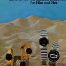Gruen Watch Company Neuchatel Switzerland Vintage 1976 Swiss Ad Suisse Advert
