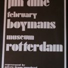 Jim Dine Vintage 1971 Art Exhibition Ad Museum Rotterdam Jim Dine Vintage 1971 Art Exhibition Ad Museum Rotterdam