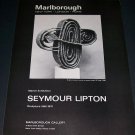1971 Seymour Lipton Brain of a Poet Vintage 1971 Art Exhibition Ad Advert Marlborough Gallery, NY 1971 Seymour Lipton Brain of a Poet Vintage 1971 Art Exhibition Ad Advert Marlborough Gallery, NY