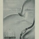 1949 Favre-Leuba Watch Company Switzerland Vintage 1949 Swiss Ad Suisse Advert