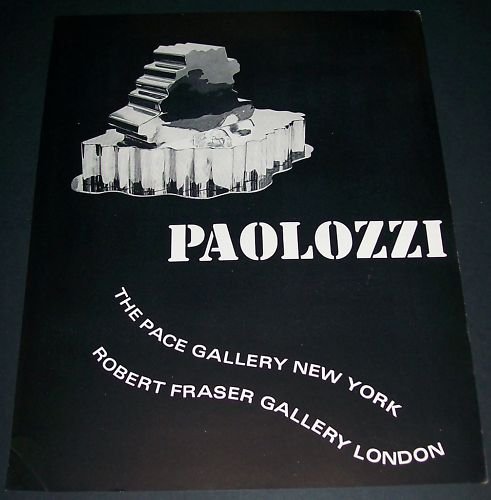 1966 Eduardo Paolozzi Vintage 1966 Art Ad Advert The Pace Gallery Robert Fraser Gallery