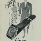 1949 Lanco Watch Company Langendorf Watch Company 1949 Swiss Ad Switzerland Suisse Advert