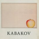 Kabakov 1985 Paris Art Exhibition Ad Galerie Dina Vierny, Paris