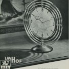 1949 Imhof Clock Company Switzerland Vintage 1949 Swiss Ad Suisse Advert Horology Horlogerie