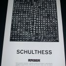 1968 Joerg Schulthess Vintage 1968 Art Exhibition Ad Galerie Raeber 1968 Joerg Schulthess Vintage 1968 Art Exhibition Ad Galerie Raeber