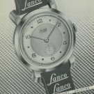 1949 Lanco Watch Company Langendorf Watch Co. Switzerland Vintage 1949 Swiss Ad Suisse Advert