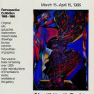 Mihail Chemiakin 1986 Retrospective Art Exhibition Ad Advert Eduard Nakhamkin Fine Arts, NY