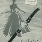1949 Driva Watch Company Geneva Switzerland Vintage 1949 Swiss Ad Suisse Advert