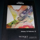 Dorothy Hyman Gaea Vintage 1972 Art Exhibition Ad Wenger Gallery, San Francisco