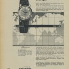 1957 Enicar Watch Company Enicar Sherpas Advert 1957 Swiss Ad Suisse Advert Horlogerie