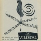 Vimetal Neotal Company Geneva Switzerland Vintage 1959 Swiss Ad Suisse Advert Horlogerie Horology