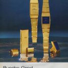 Bueche-Girod Watch Company Switzerland Vintage 1973 Swiss Ad Suisse Advert