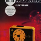 Baduf Badische Uhrenfabrik GmbH Clock Company Germany 1973 Swiss Ad Suisse Advert