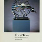 Ernest Trova 1987 Art Exhibition Ad Hokin Gallery