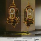 Azura Clock Company Switzerland Vintage 1973 Swiss Ad Suisse Advert Horlogerie