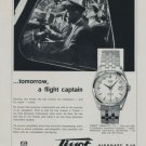 1959 Tissot Watch Company Tissot Visodate Advert Vintage 1959 Swiss Ad Suisse Advert Switzerland