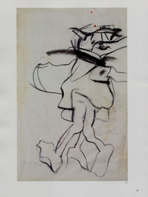Willem de Kooning (1964) Art Ad Advertisement