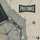 1957 Precimax Watch Company Switzerland Vintage 1957 Swiss Ad Suisse Advert Horlogerie