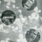 1950 Enicar Watch Company Lengnau Bienne Switzerland 1950 Swiss Ad Suisse Advert