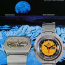 Atlantic Watch Company Bettlach Switzerland Vintage 1973 Swiss Ad Suisse Advert