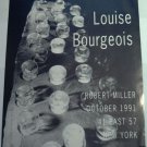 Louise Bourgeois 1991 Art Exhibition Ad Advert Robert Miller Gallery NY