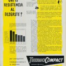 ThermoCompact Company Derobert Geneve 1956 Swiss Ad Suisse Advert Horlogerie Horology