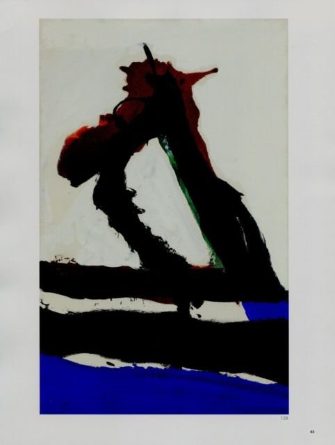 Robert Motherwell Summertime in Italy #15 Art Ad Advertisement