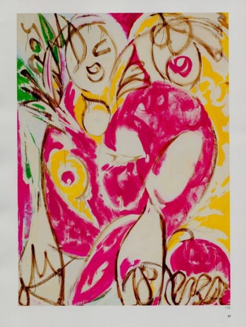 Lee Krasner Sun Woman I Art Ad Advertisement+ Detail