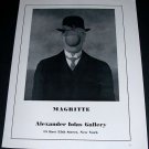 1965 Rene Magritte Alexander Iolas Gallery Vintage 1965 Art Ad Advertisement