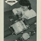 1949 Enicar Watch Company Switzerland Vintage 1949 Swiss Ad Suisse Advert Horlogerie