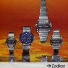 1973 Zodiac Watch Company Switzerland Vintage 1973 Swiss Ad Publicite Suisse Advert Horlogerie