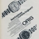 1973 Oris Watch Company Holstein Switzerland Vintage 1973 Swiss Ad Suisse Advert