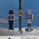 Synchron Watch Company Cyma Ernest Borel Doxa 1973 Swiss Ad Publicite Suisse Advert