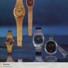 Eterna Watch Company Switzerland Vintage 1973 Swiss Ad Suisse Advert Horology