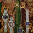 Solvil & Titus Watch Company Solvil et Titus Vintage 1973 Swiss Ad Suisse Advert