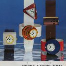 Pierre Cardin Jaeger Clock Company Paris France Vintage 1973 Swiss Ad Publicite Suisse Advert