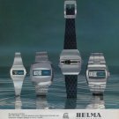 Helma Watch Company Burkhardt & Cie Germany Vintage 1973 Swiss Ad Suisse Advert