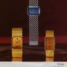 Omega Watch Company Switzerland Vintage 1973 Swiss Ad Publicite Suisse Advert Horlogerie