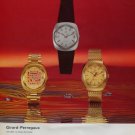 Girard-Perregaux Watch Company Vintage 1973 Swiss Ad Publicite Suisse Montres Advert