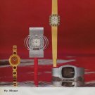 Hy. Moser Watch Company Switzerland Vintage 1973 Swiss Ad Publicite Suisse Montres Advert
