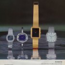 1973 Juvenia Watch Company Switzerland Swiss Print Ad Publicite Suisse Montres 1973 Juvenia Watch Company Switzerland Swiss Print Ad Publicite Suisse Montres