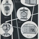 1956 Angelus Clock Company Le Locle Switzerland Swiss Print Ad Publicite Suisse