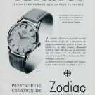 1956 Zodiac Watch Company Zodiac Glorious Advert Vintage 1956 Swiss Ad Suisse Advert