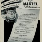 1956 Martel Watch Company Switzerland 1956 Swiss Ad Suisse Advert Horlogerie Horology