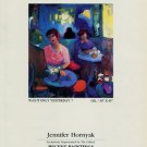 Jennifer Hornyak Was It Only Yesterday 1987 Art Ad Advertisement