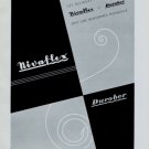 1956 Nivaflex Company Durober Company Switzerland 1956 Swiss Ad Suisse Advert Horlogerie Horology