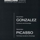 Original 1969 Picasso and Gonzalez Art Exhibition Ad Publicite Advert Dunkelman Toronto Gallery