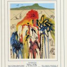 Salvador Dali 1980 Art Ad Diamondhead Advert Advertisement